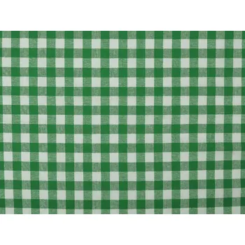 Bavlněná látka / plátno Kanafas větší kostka / káro