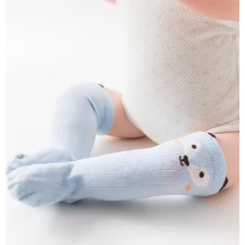 Dívčí oblečení Dětské dlouhé ponožky - Zvířátka modrá 2-4 roky