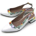 Dámské kožené lodičky G621-1144 Iberius bílá