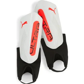 Fotbalový chránič Chrániče PUMA ULTRA LIGHT ANKLE 030991-01 PUMA WHITE/GLOWING RED L