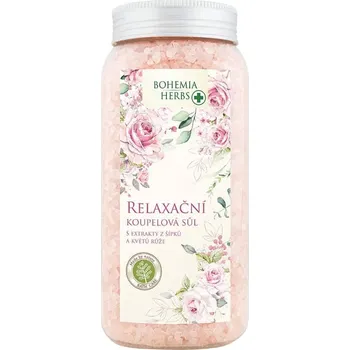 Koupelová sůl Koupelová sůl s extrakty z plodů šípku a květů růže 900 g