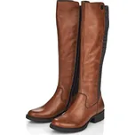 Dámské kozačky Z9591-22 Rieker hnědé