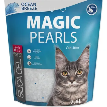 Podestýlka pro kočku Kočkolit Magic Pearls Ocean Breeze 7,6l/3kg-KARTON