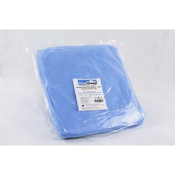 Inkontinenční podložka Pokrývka na ustlané lůžko s gumičkou - modrá (10ks)