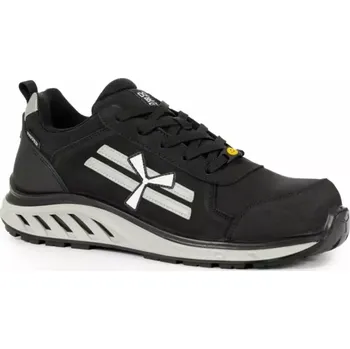 Pracovní obuv PAYPER X-MOON S3S ESD BLACK SPACE polobotka černá - 38