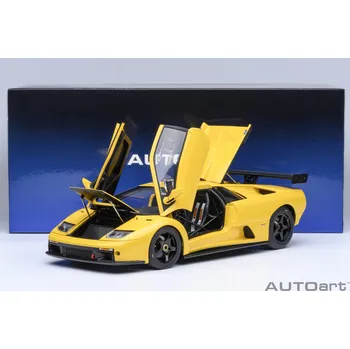 autíčko Lamborghini Diablo GTR 1:18 žlutá - AUTOart