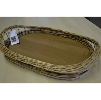 Podnos 43x31x8cm, proutěný