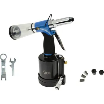 Nýtovací pistole Pneumatická nýtovačka, nýtovací pistole 2,4-6,4mm GEKO