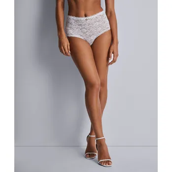 Souprava dámského spodního prádla Kalhotky vysoké AUBADE (2K24-09), Barva smetanová, Velikost L