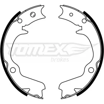 Brzdová čelist Sada brzdových čelistí TOMEX C TX 22-41
