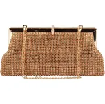 MOON Třpytivá dámská plesová kabelka Rafiky, zlato-růžová