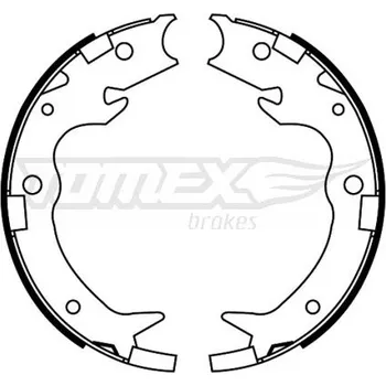 Brzdová čelist Sada brzdových čelistí TOMEX C TX 22-65