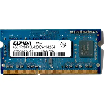 Operační paměť ELPIDA 4GB DDR3L SODIMM 1600MHz CL11 EBJ40UG8EFU0-GN-F