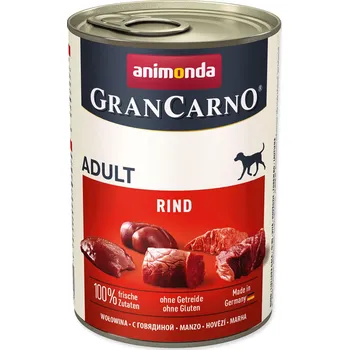 Krmivo pro psa Konzerva Animonda Gran Carno Adult hovězí 400g-KARTON