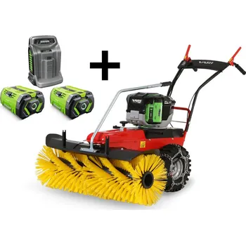 Zametací stroj Zakoupením setu zametací kartáč CB-1000E s dvěma bateriemi o kapacitě 10 Ah a s rychlonabíječkou ušetříte 4 870 Kč oproti nákupu po jednotlivých komponentech.