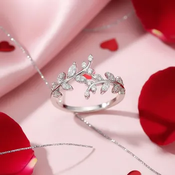 Prsten Elegantní prstýnek s nastavitelnou velikostí