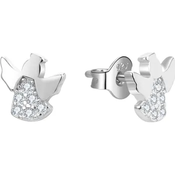 Náušnice Něžné stříbrné náušnice Andílci AGUP3346 Beneto