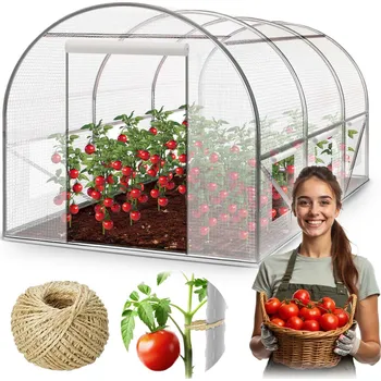 Fóliovník Zahradní tunel 2 x 3 m (6m2) bílý Plonos