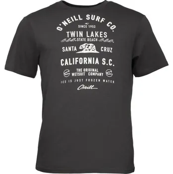 Pánské tričko Pánské tričko O'Neill MUIR M Tmavě šedá, Bílá