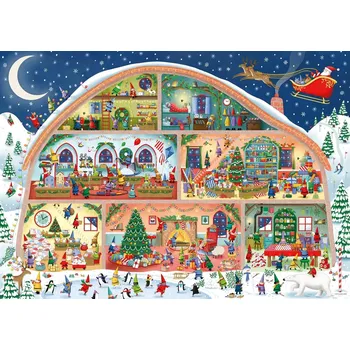 Puzzle Puzzle Ravensburger Santova dílna 1000 dílků