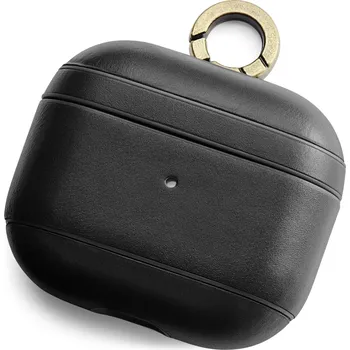 Příslušenství pro sluchátka Pouzdro na AirPods Gen 3 | Černé | Kůže - Trendhim