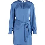 Modré košilové šaty Vila Clothes