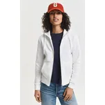 MIKINA GANT REG TONAL SHIELD ZIP HOODIE EGGSHELL