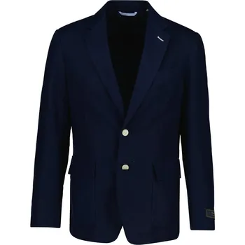 Pánské sako SAKO GANT COT/LIN TEXTURED SUIT JACKET CLASSIC BLUE