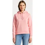 MIKINA GANT REG TONAL SHIELD HOODIE GERANIUM PINK