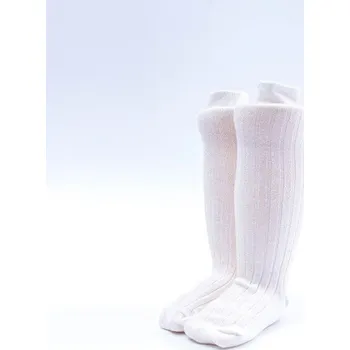 Dívčí oblečení Dětské dlouhé ponožky bílá 3-5 let