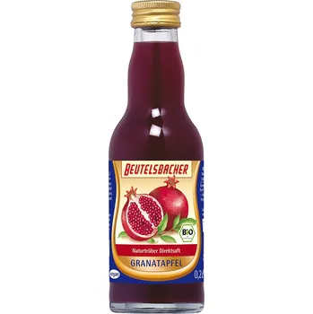 Bio granátová šťáva 100% Beutelsbacher 0,2 l