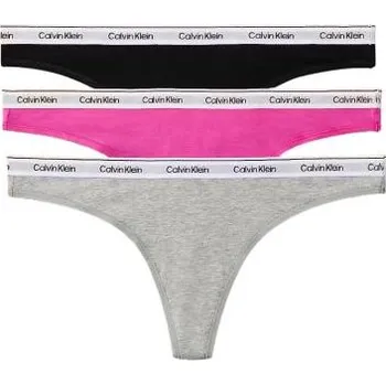 Dámské spodní prádlo Dámská tanga Calvin Klein QD5209 FQN černá XS
