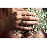 Olivie Snubní stříbrný prsten 3720