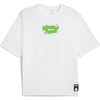Pánské oblečení Pánské triko PUMA X RIPNDIP BOXY TEE 632413-02 PUMA WHITE L