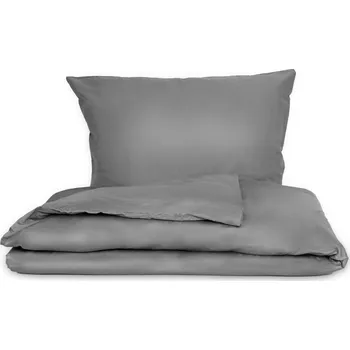 Povlečení Kvalitex Saténové povlečení LUXURY COLLECTION 140x200, 70x90cm šedé Bettwäschegröße: 1+1, 140x200, 70x90cm