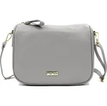 Kožená kabelka MiaMore 24-003 šedá