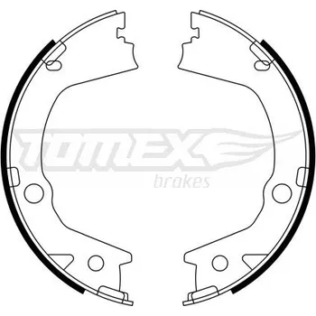 Brzdová čelist Sada brzdových čelistí TOMEX C TX 23-16