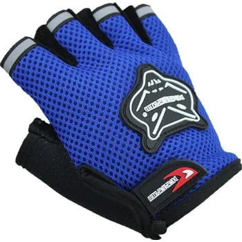 Cyklistické rukavice Dětské cyklistické rukavice modrá
