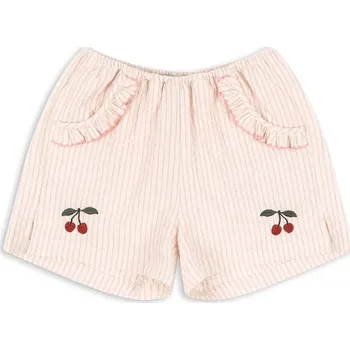 Pánské kraťasy Kraťasy Konges Sløjd ELLIE FRILL SHORTS GOTS KS103163 béžová 01X, vel. 110-116