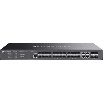 Switch TP-Link OMADA switch SG3428XF (20xSFP, 4xGbE/4xSFP combo, 4xSFP+, 2xconsole) SG3428XF