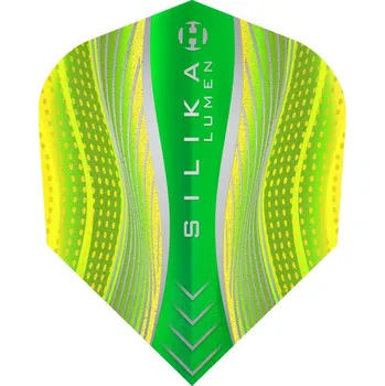 Letky na šipky Harrows Silika Lumen žluté, No6, 100 mikronové