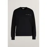 MIKINA GANT REG PRINTED GRAPHIC C-NECK BLACK