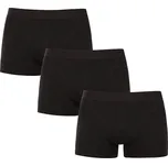 3PACK pánské boxerky Jack and Jones černé (12127816 - black)