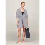 Tommy Hilfiger dámský modrý přehoz přes plavky