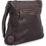 Kožená kabelka crossbody Noelia Bolger hnědá NB 2103 H