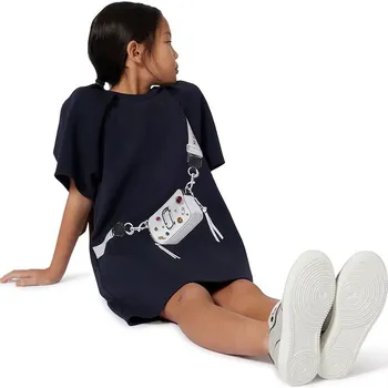 Dámské oblečení Dětské šaty s bavlnou Marc Jacobs W60617 námořnická modř 59X, vel. 126