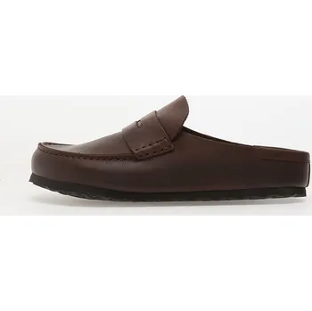 Dámské pantofle Kožené pantofle Birkenstock Naples Wrapped LEOI, 43, hnědá, 88X