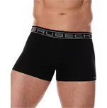 BRUBECK Pánské boxerky COMFORT COTTON černá