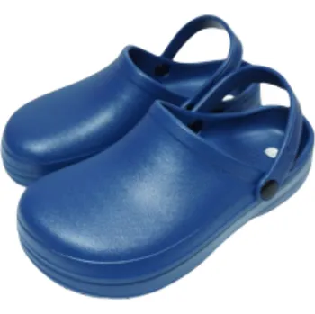 Dámské pantofle Dámské gumové nazouváky plné modré Listar LS801b (Gumové nazouváky nezateplené plné)