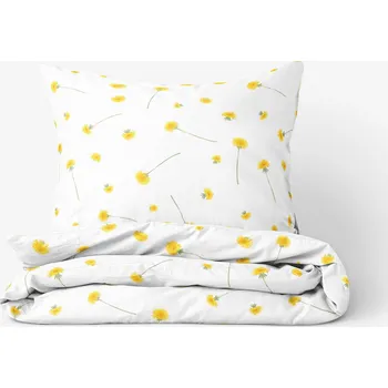 Povlečení Bavlněné povlečení - Pampelišky 140 x 200 a 70 x 90 cm
